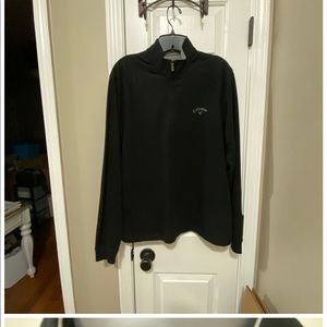 Men’s size small black Callaway pull over